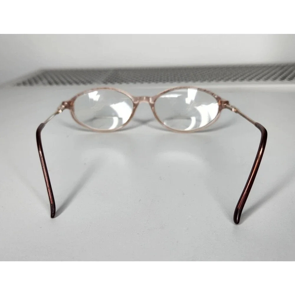 Womens Leapard/Peacock Print 53/16 Eyeglasses Frames